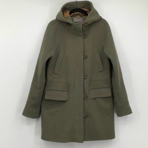 J Crew Stadium Cloth Elements Duffle Coat